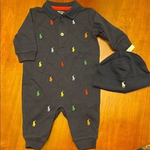 Ralph Lauren outfit and hat